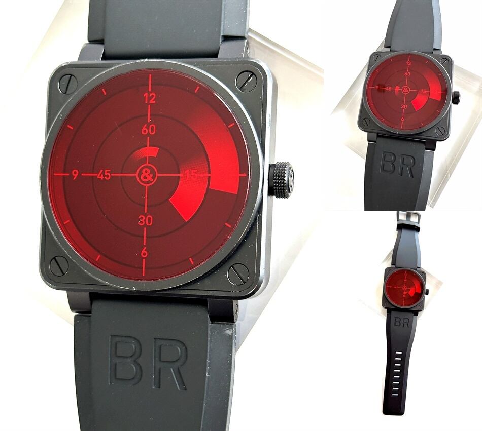 世界999本限定 Bell＆Ross ベル＆ロス BR01-92 RED RADAR レッド