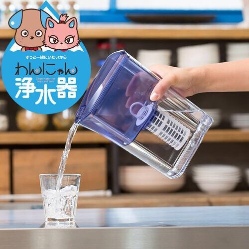 イーテック わんにゃん浄水器専用 フィルターカートリッジ NWF-10