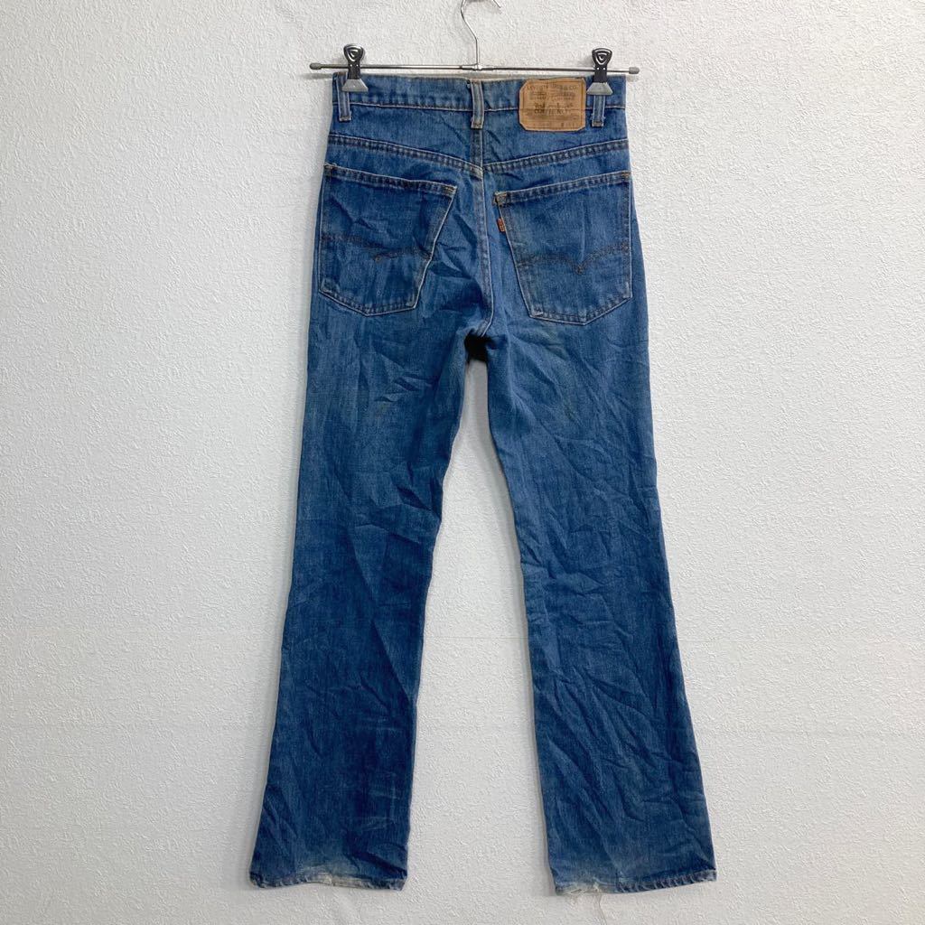 Levi's 517 デニムパンツ W28 リーバイス ブーツカット オレンジタブ