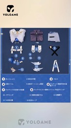 三分妄想 崩壊スターレイル  サンデー コスプレ衣装