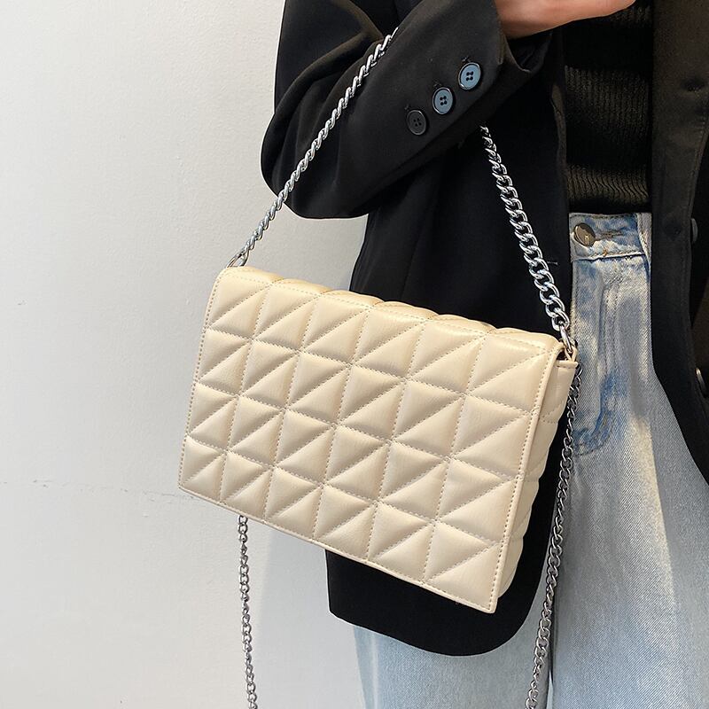 スタイルチェーン クロスボディ スクウェア 手作りハンドバック69027719124