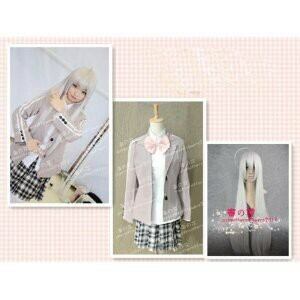 DK732　◆ 這いよれ！ニャル子さん ★女子制服 風　★ウィッグ付　コスプレ衣装　新品　完全オーダメイドも対応可能 K732 這いよれ ニャル子さん 女子制服 風 ウィッグ付 コスプレ衣装