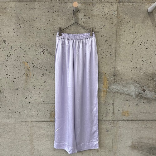 lavender color silk pants