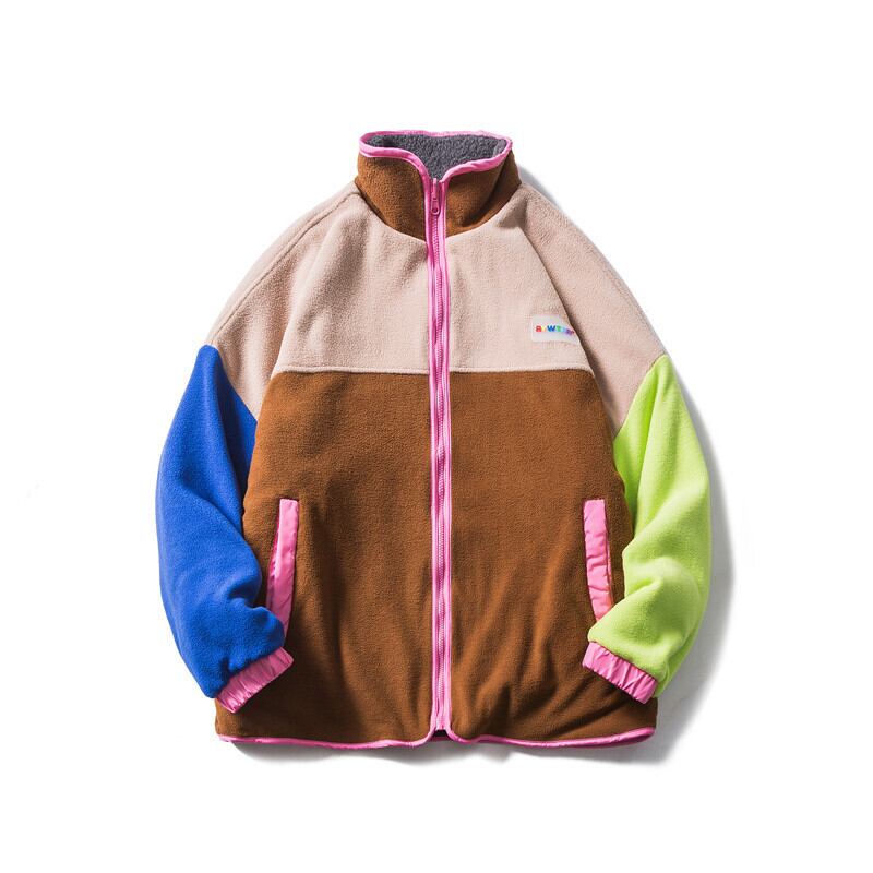 【新作】【送料無料】 Road Vintage Winter Zipper Loose Side Seam Pockets Autumn Warm Ordinary Youth Stand Collar Men's -Alibaba オータム 秋物 ウィンター 冬物 ビンテージ hip6-161178541972010