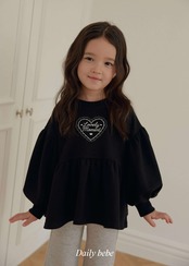 【取寄】Dailybebe ラブリーモーメントT｜秋服｜韓国子供服｜26/AT