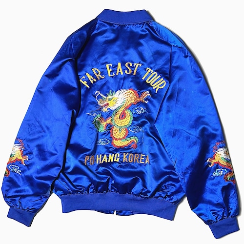 Vintage 80's "POHANG KOREA" Souvenir Jacket