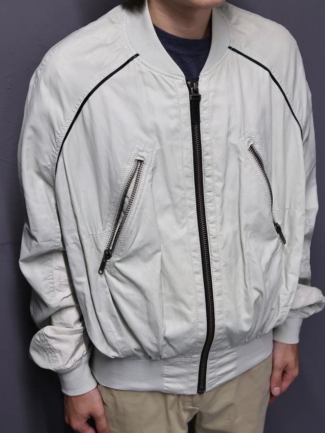 【HAIDER ACKERMANN】compact MA-1 blouson