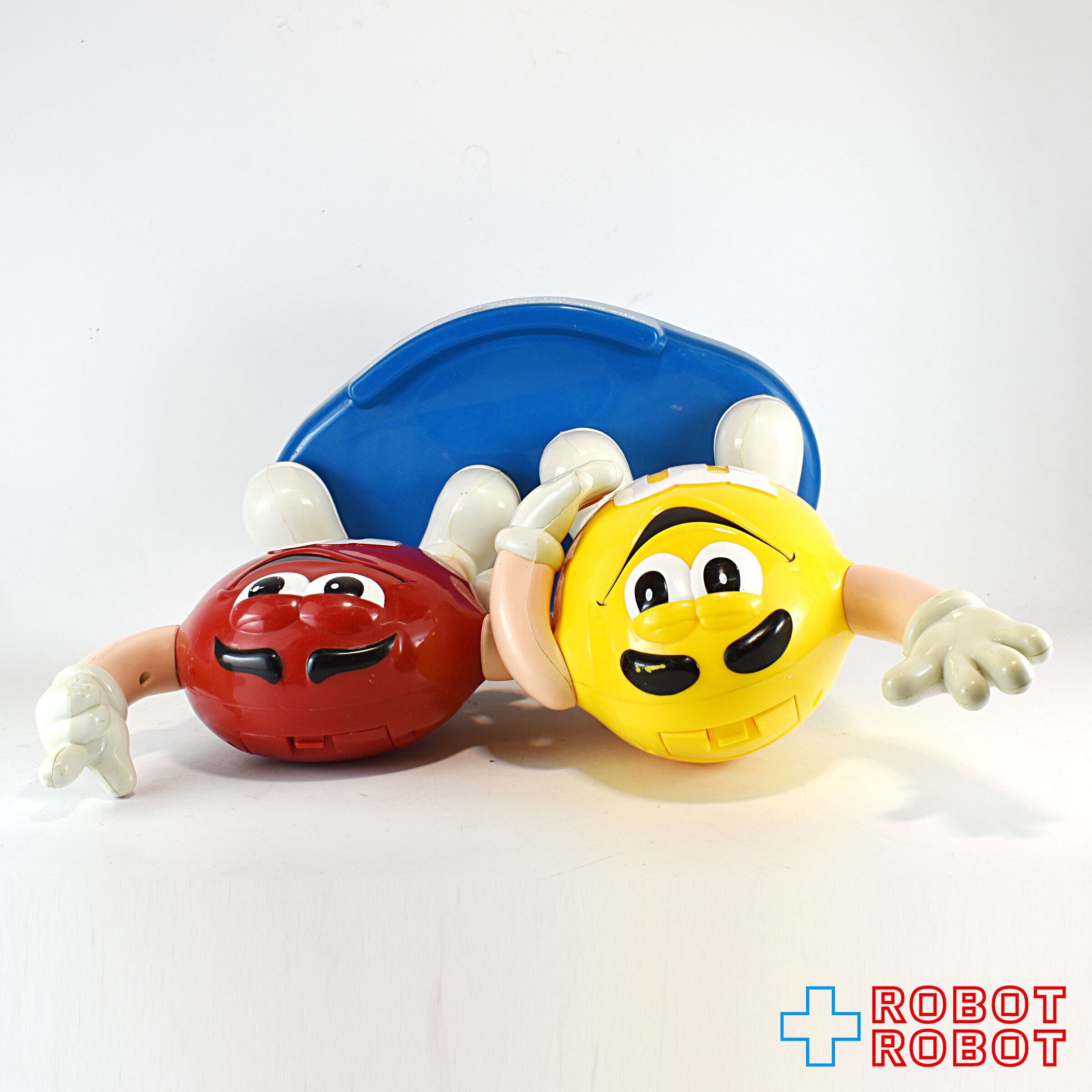 M&M's ディスペンサー イエロー＆レッド エムアンドエムズ | ROBOTROBOT