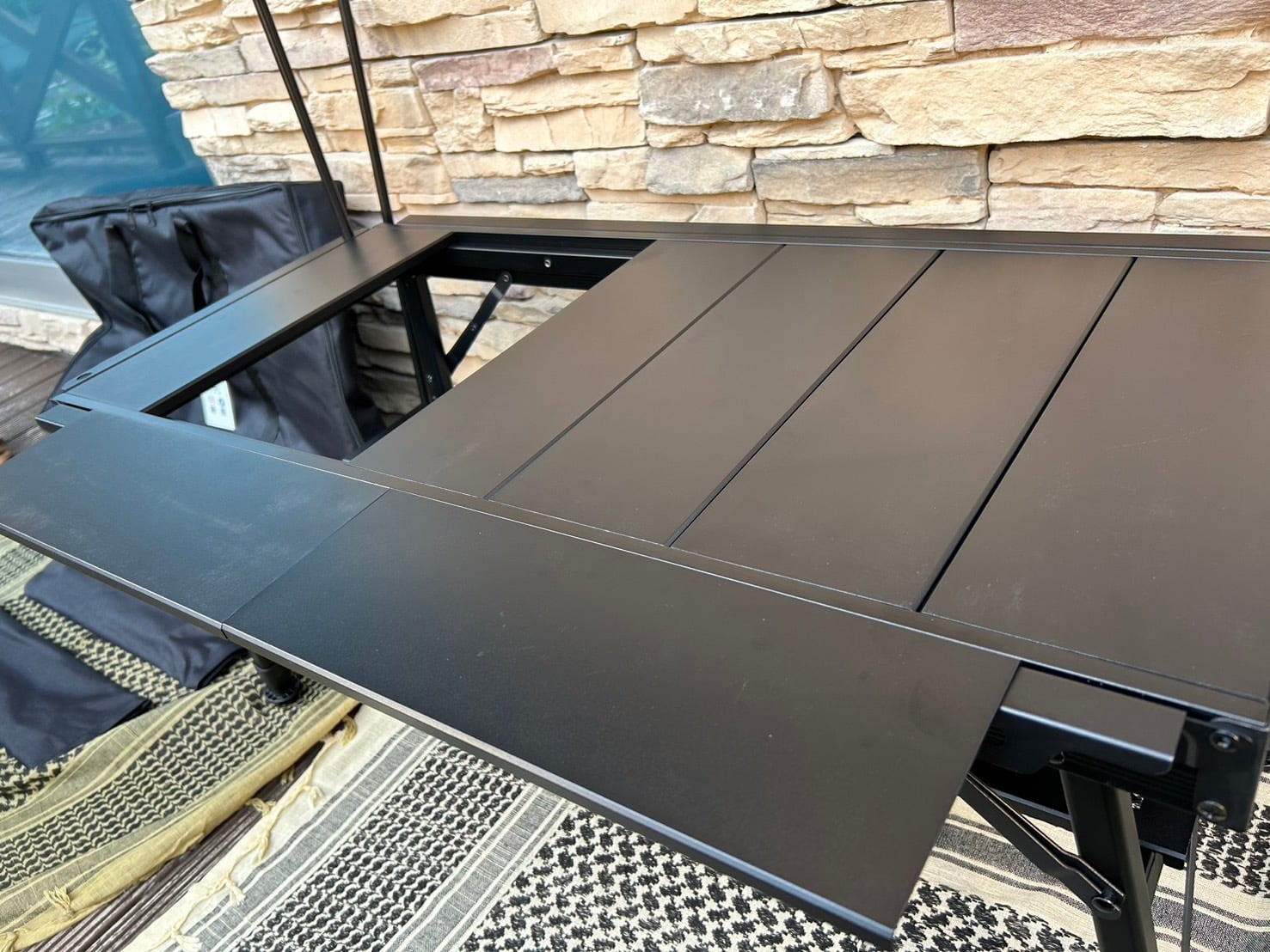 WAQワック】 MULTI IRON TABLE マルチアイアンテーブル パネル式 WAQワック】 MULTI IRON TABLE マルチアイアンテーブル パネル式