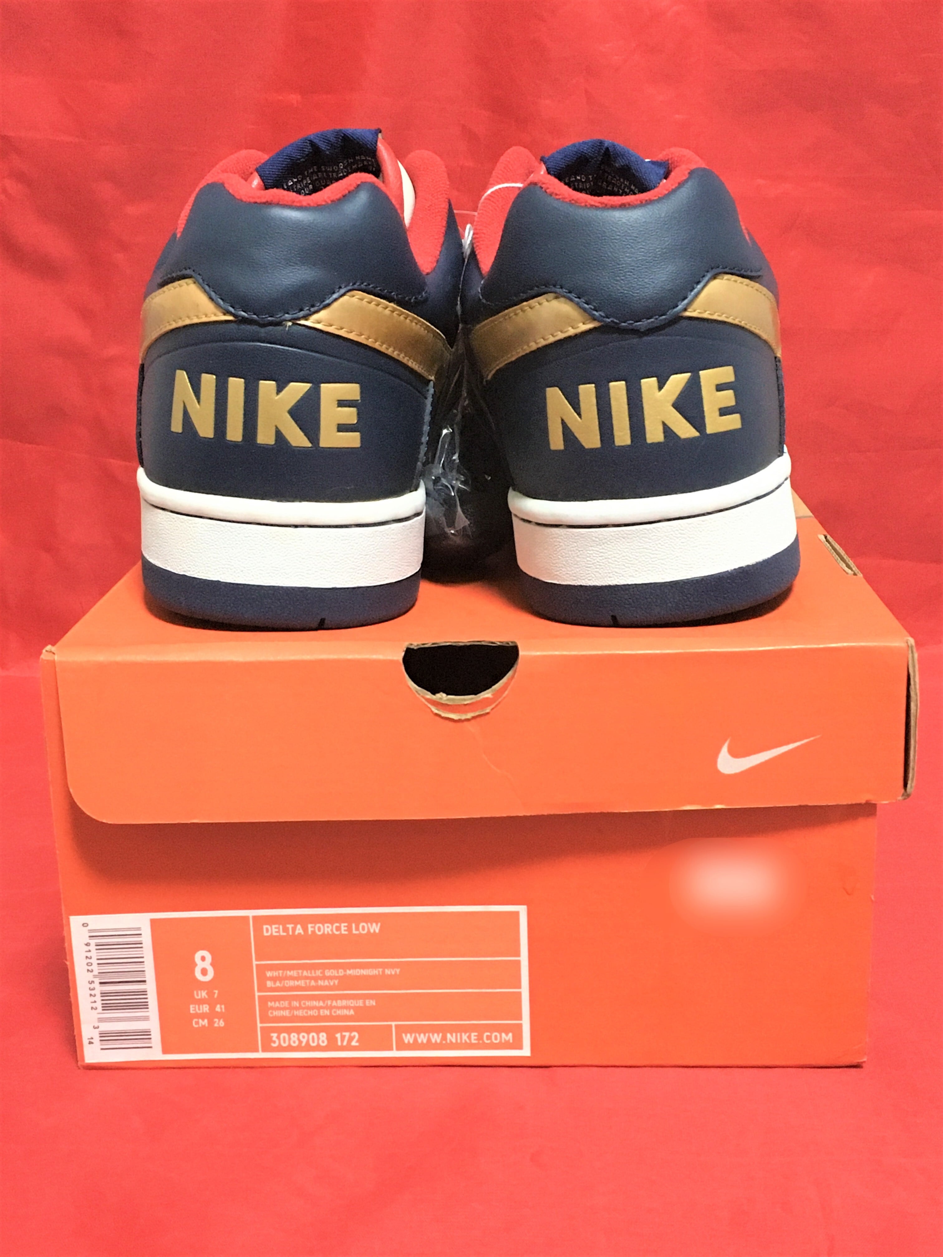 NIKE（ナイキ） DELTA FORCE（デルタ フォース）白/黒/金 205 | Pay ID