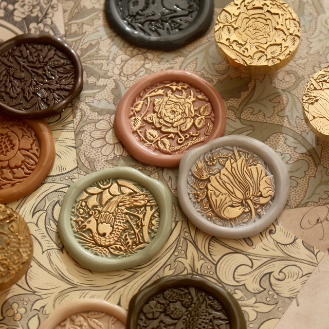 Wax seal stamp │薔薇 / Rose【25mm】