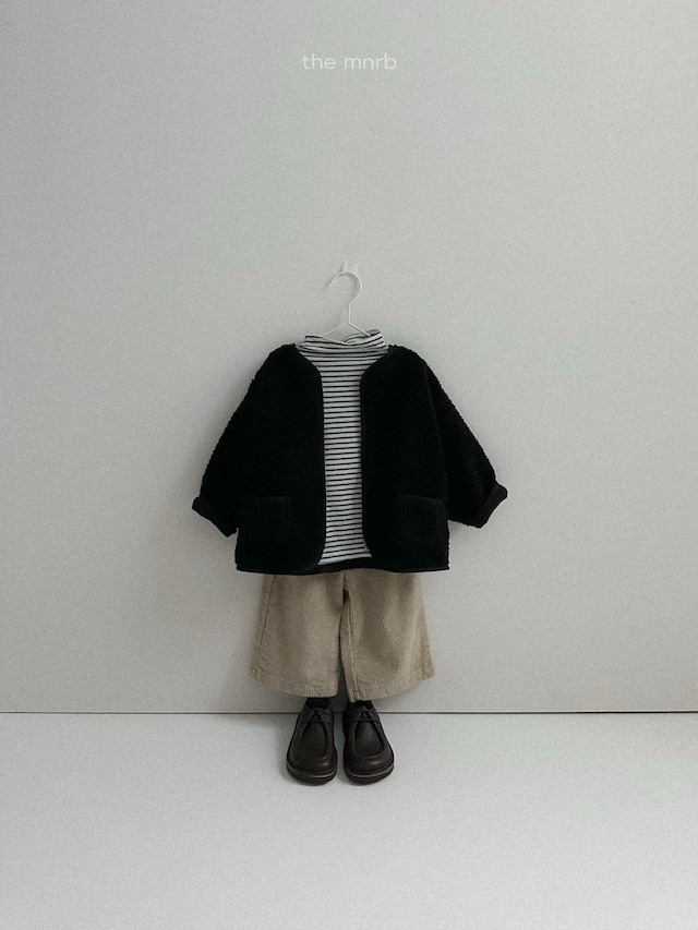 《即納》送料無料 【mini robe】merino half turtleneck tee