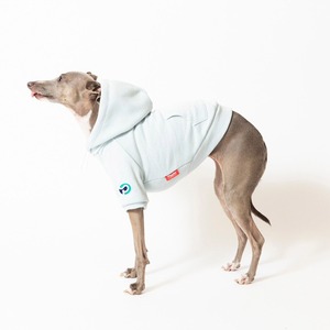 半袖プルオーバーパーカー2023　blue / イタグレ服