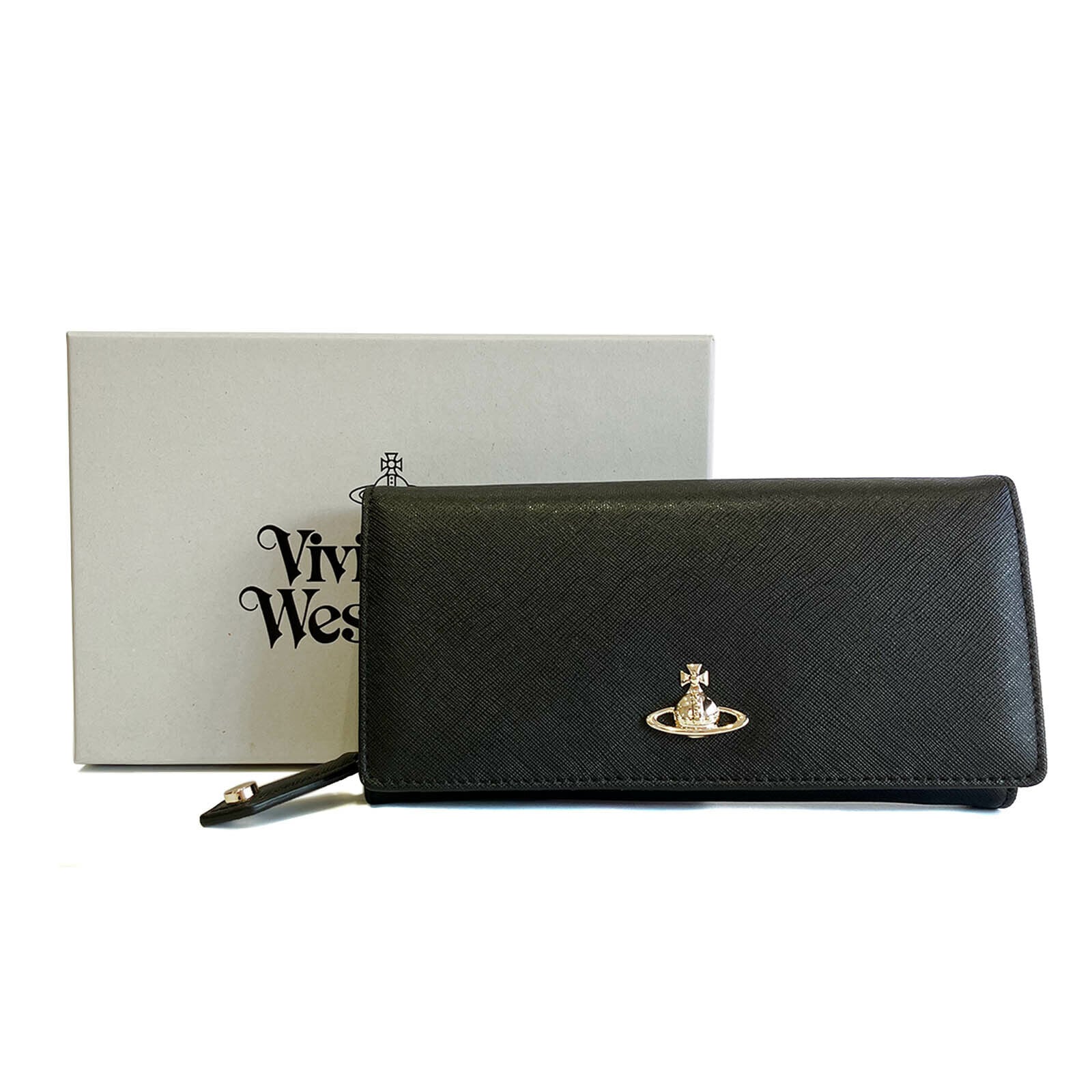 Vivienne Westwood ヴィヴィアンウエストウッド 長財布 サフィアーノ
