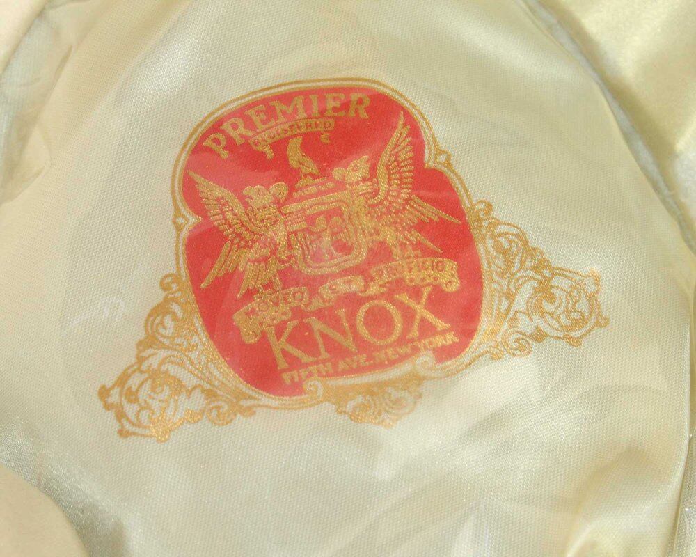 Knox Vintage Fedora Hat [1950s-] [KNOX FIFTEEN] 7 3/8 D.Brown | beruf