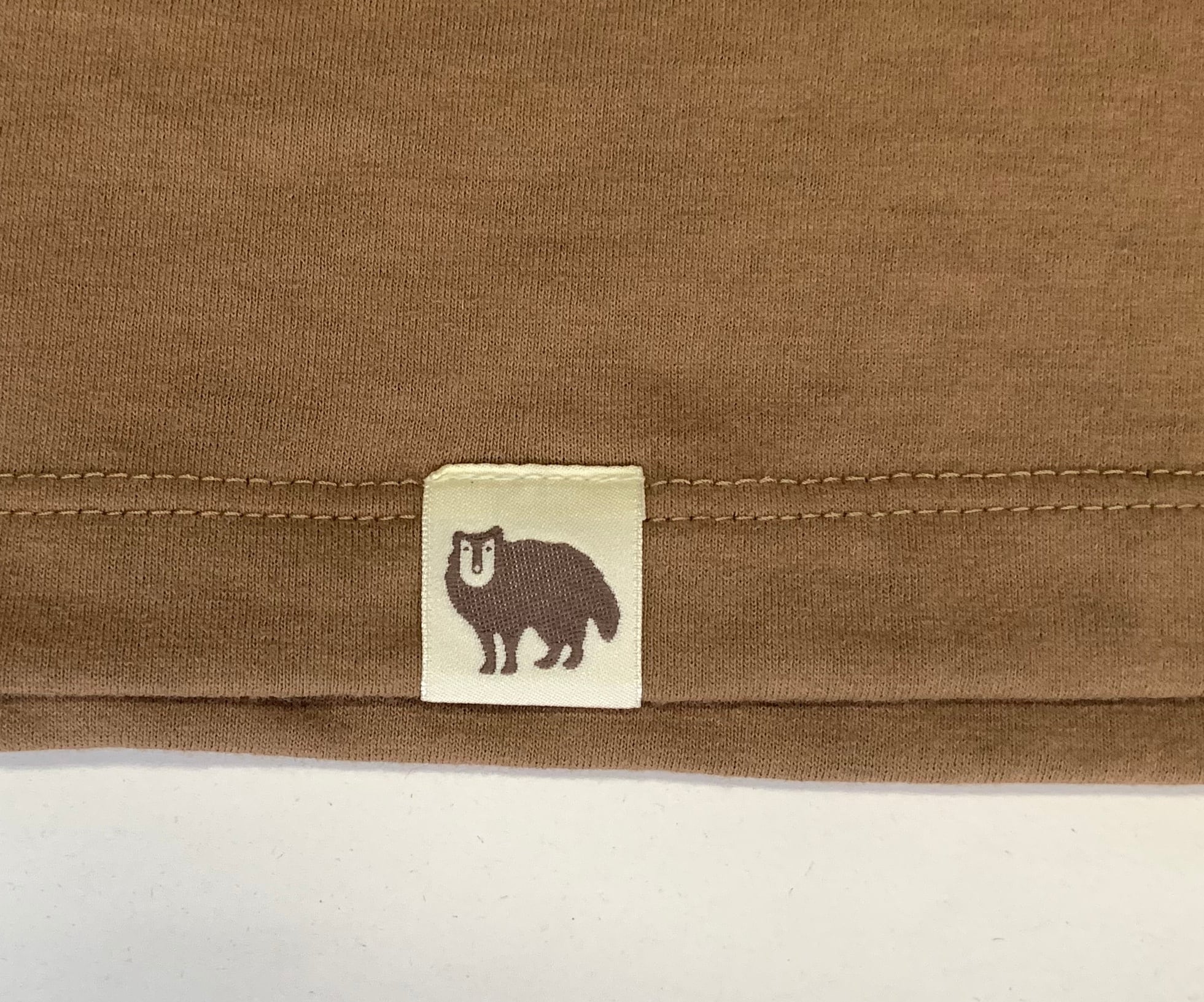 Sato SS Mock Neck 2 : Color Camel | TANNUKI Running Wear Shop