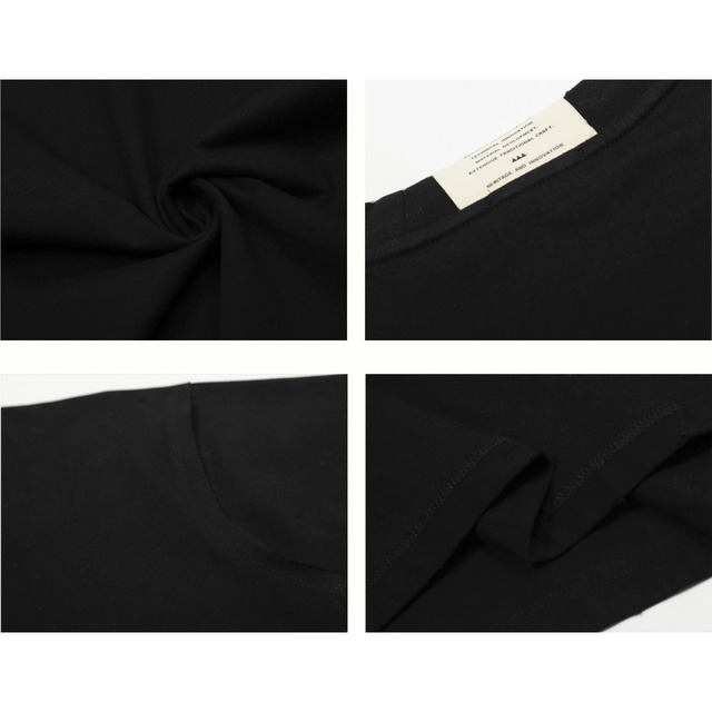 back tag line simple short sleeve tee　バックタグラインシンプル半袖ティー　J0884