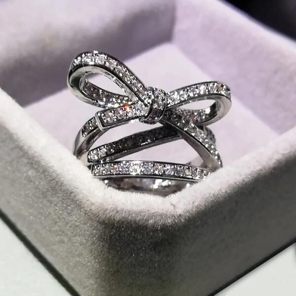 CARTIER カルティエ バレリーナ ウェディング リング K18 WG フル