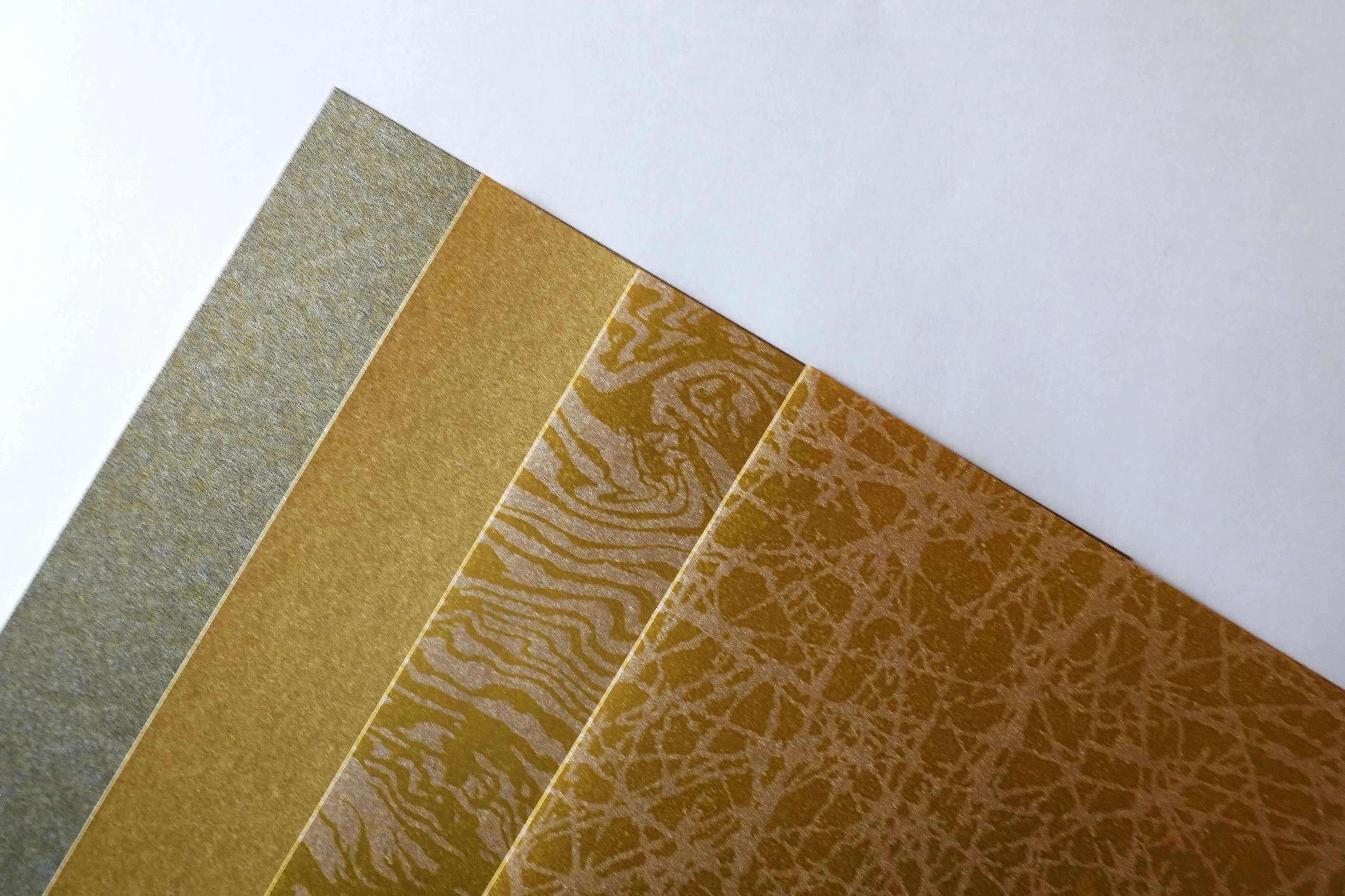 ORIGAMI｜gold 【おりがみ｜金4種】｜20枚入 | SHIMIZU SHIKOH