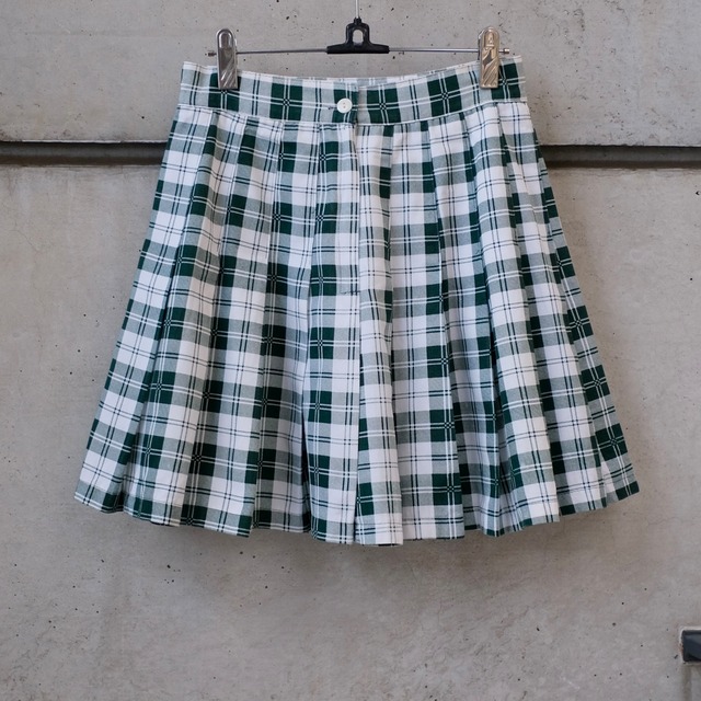 NIKE / Plaid Pleated Skirt