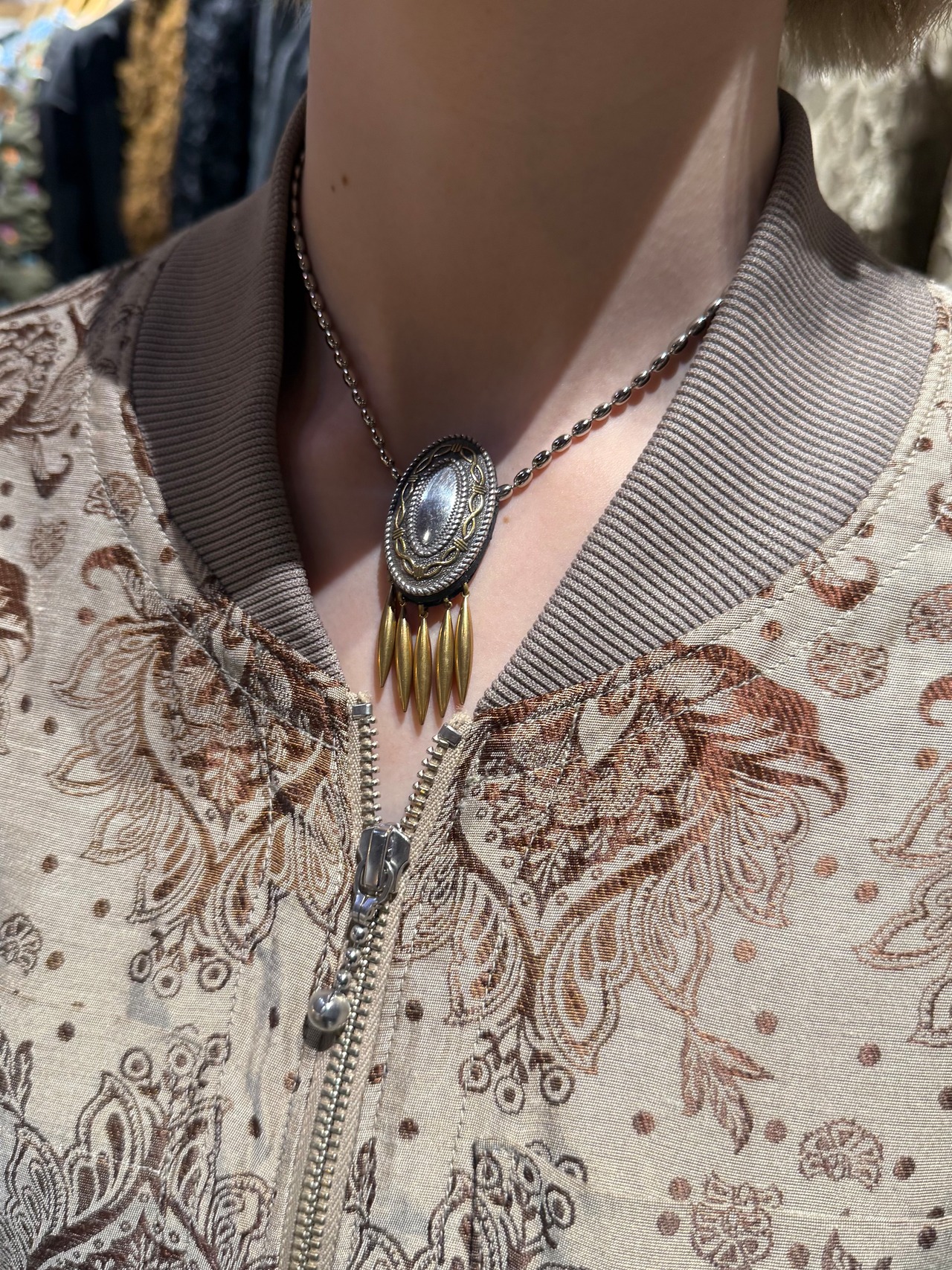 【27SS | 先行予約】FUMIE TANAKA フミエタナカ / ネックレス / concho necklace - 1