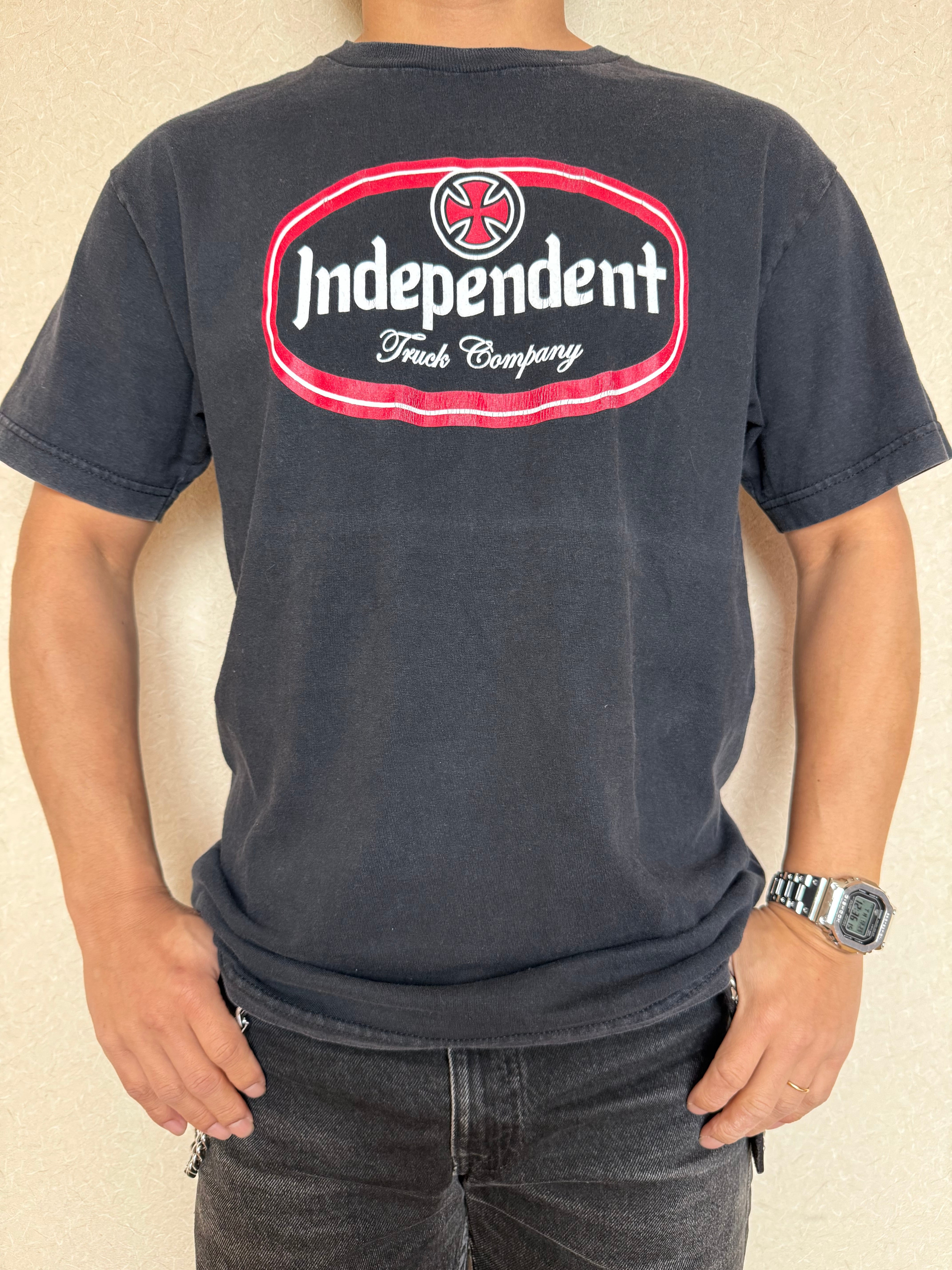 Used 90-00’s INDEPENDENTブラックフェードアイアンクロスM 00's INDEPENDENT M位 | FJ