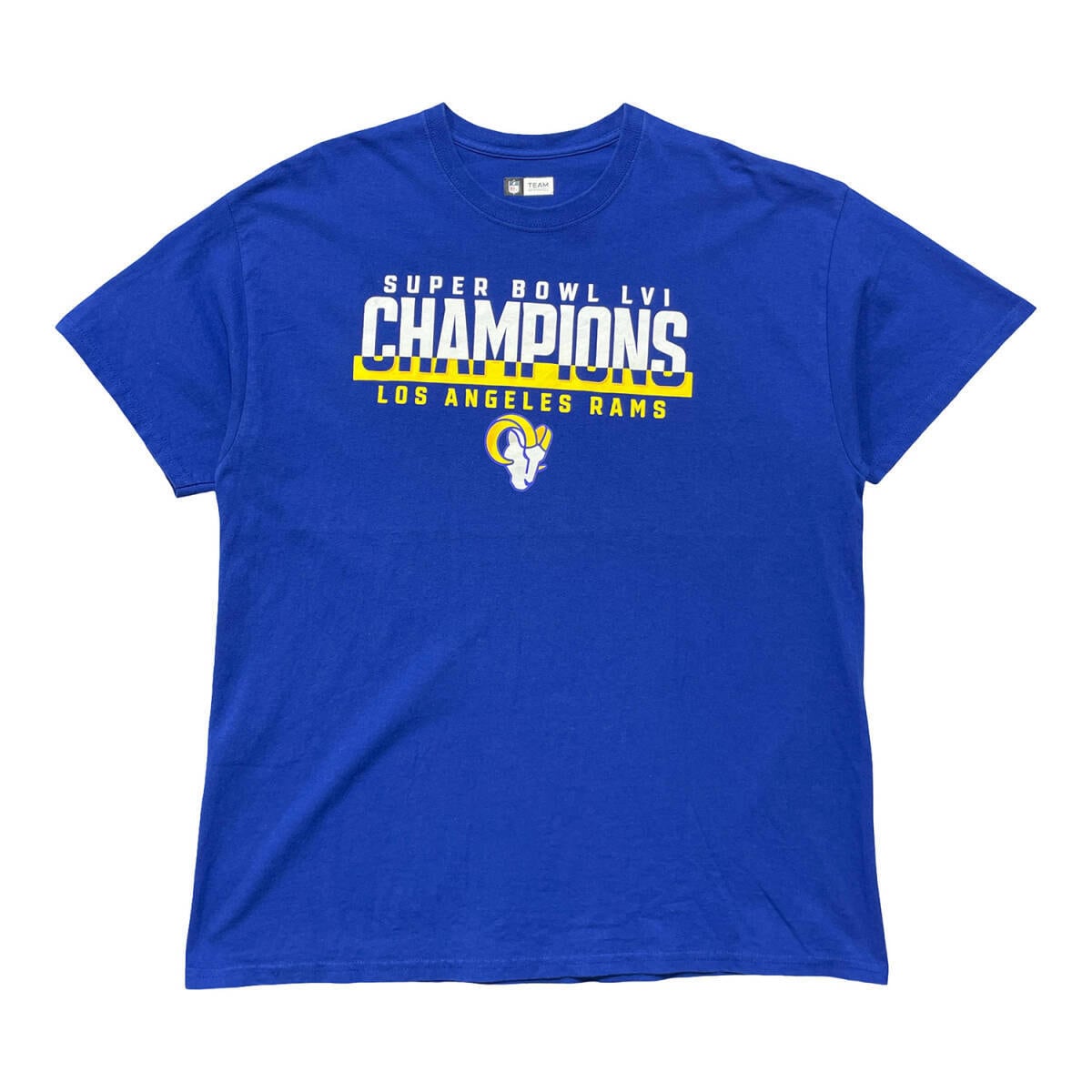 USA 古着 NFL TEAM APPAREL ロサンゼルスラムズ スーパーボウル T
