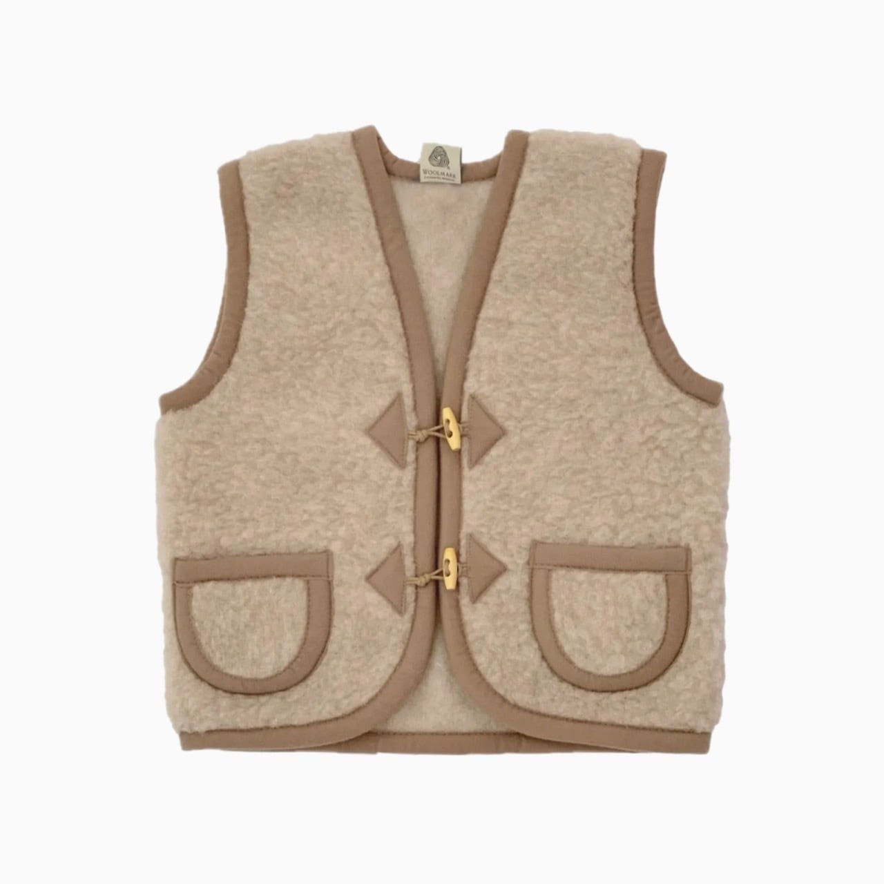【即納】Sラスト1点/alwero/bodywarmer Alpen Junior - Beige