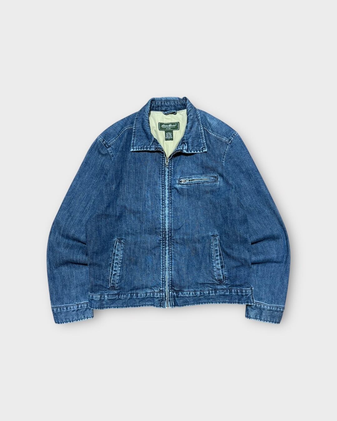 【Used】“Eddie Bauer” Denim Zip-Up Jacket
