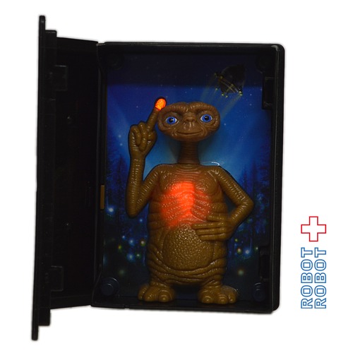 ウェンディーズ E.T. VHSケース ライト・アップ・フィギュア キッズミールトイ 2002 ※動作不可