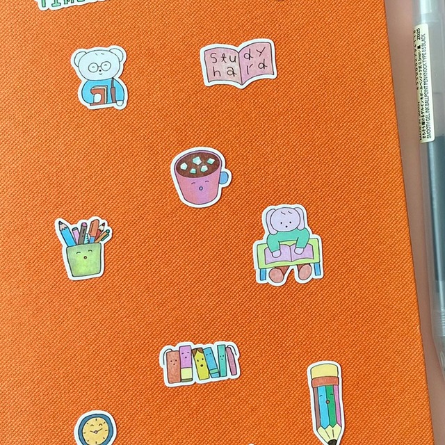 greenyeveryday 〔sticker -life is endless study-〕