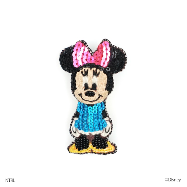 Disney刺繍ミニブローチ / Minnie Mouse