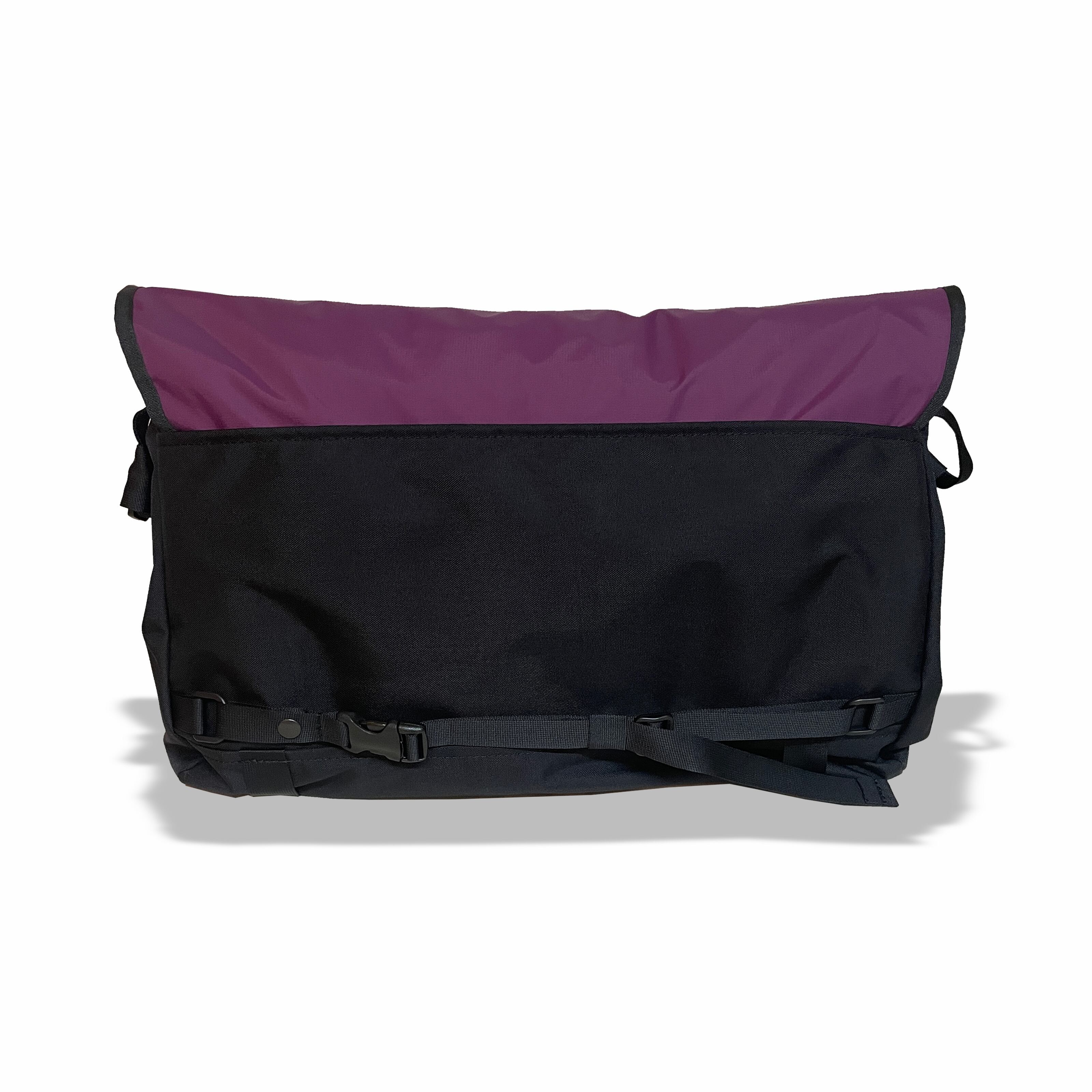 Faceless”+“3layer nylon Veil(Purple)” Messenger Bag | VEILED JAPAN