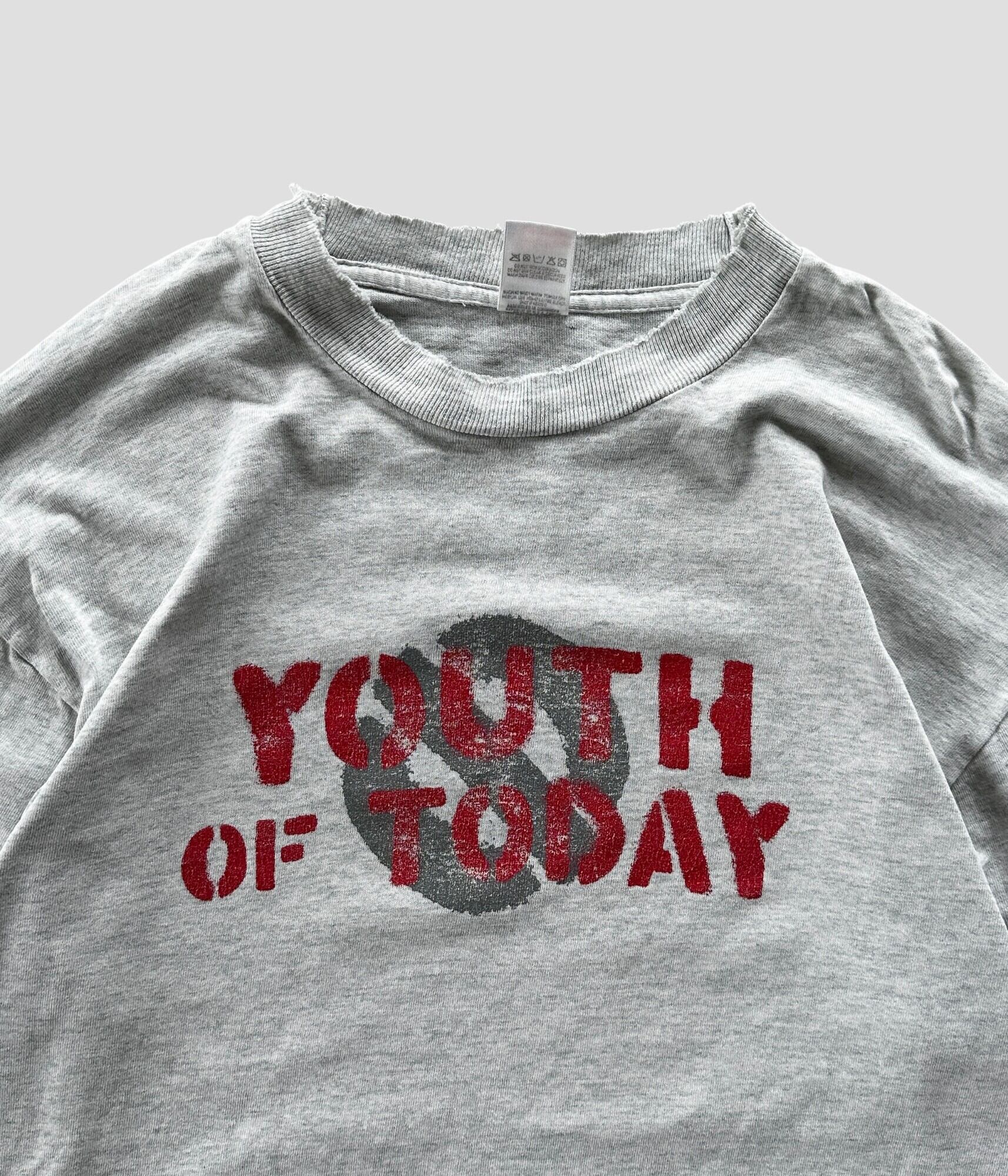 YOUTH OF TODAY バンドTシャツ 90s XL Youth Of Today- Vintage 90s L Long Sleeve Print T-shirt | BEGGARS