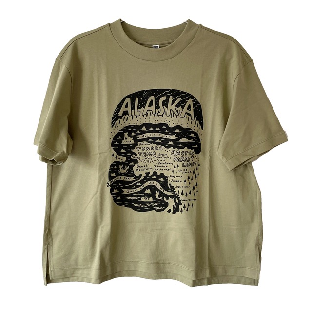 HELLOAYACHAN シルクスクリーン Tシャツ HELLO AM HELLO PM3 | HINEST 