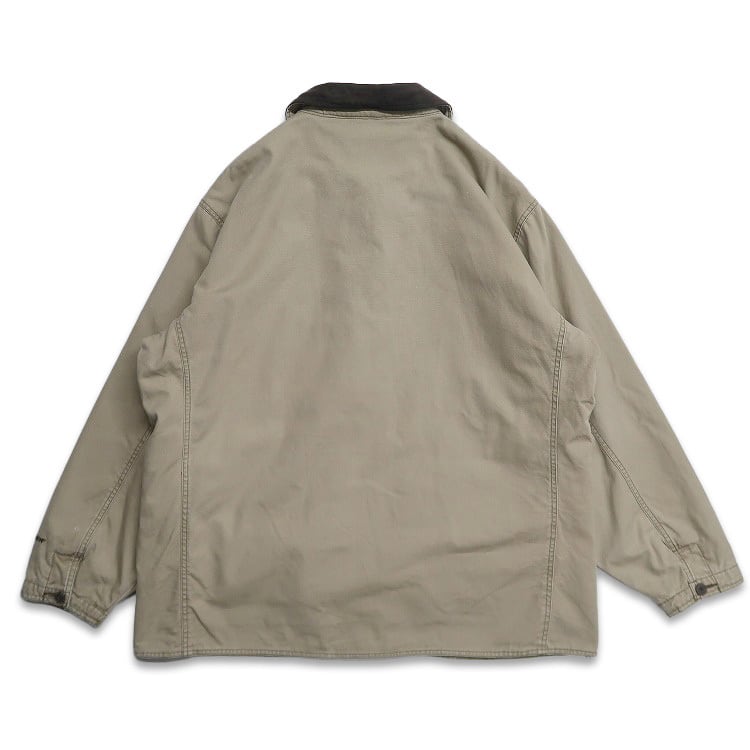 古着 ウールリッチ WOOLRICH 襟レザー ハンティングジャケット