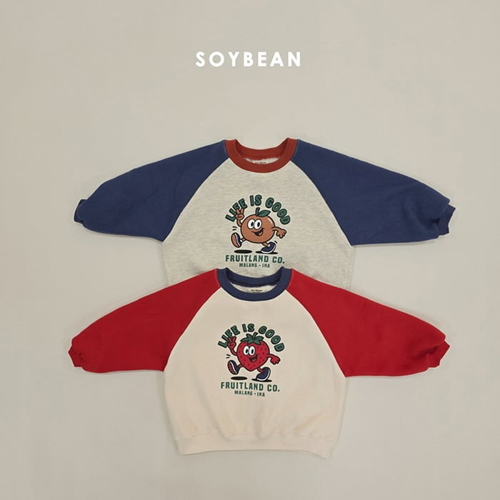 【予約商品】fruit fleece lining sweatshirt