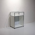 USM Haller ハラー キャビネット サイドボード 1列2段 ユニットラック シェルフ 棚 収納 ホワイト 白 モダン ミニマル ホテルライク