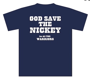 GOD SAVE NICKEY/ネイビーBODY(Back print 2022 tour schedule)