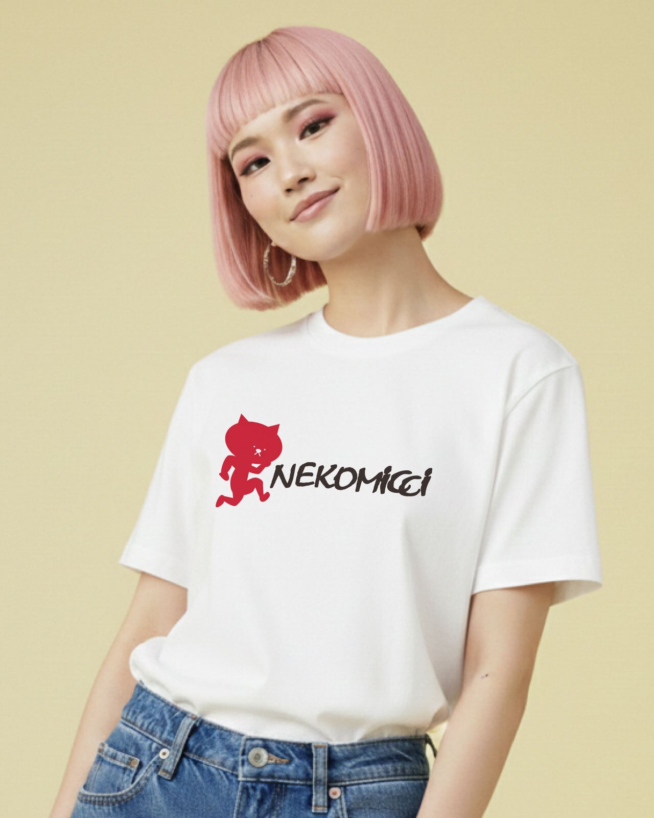 ネコミチ】ユニセックスTシャツ☆大人気商 | マジックマインド