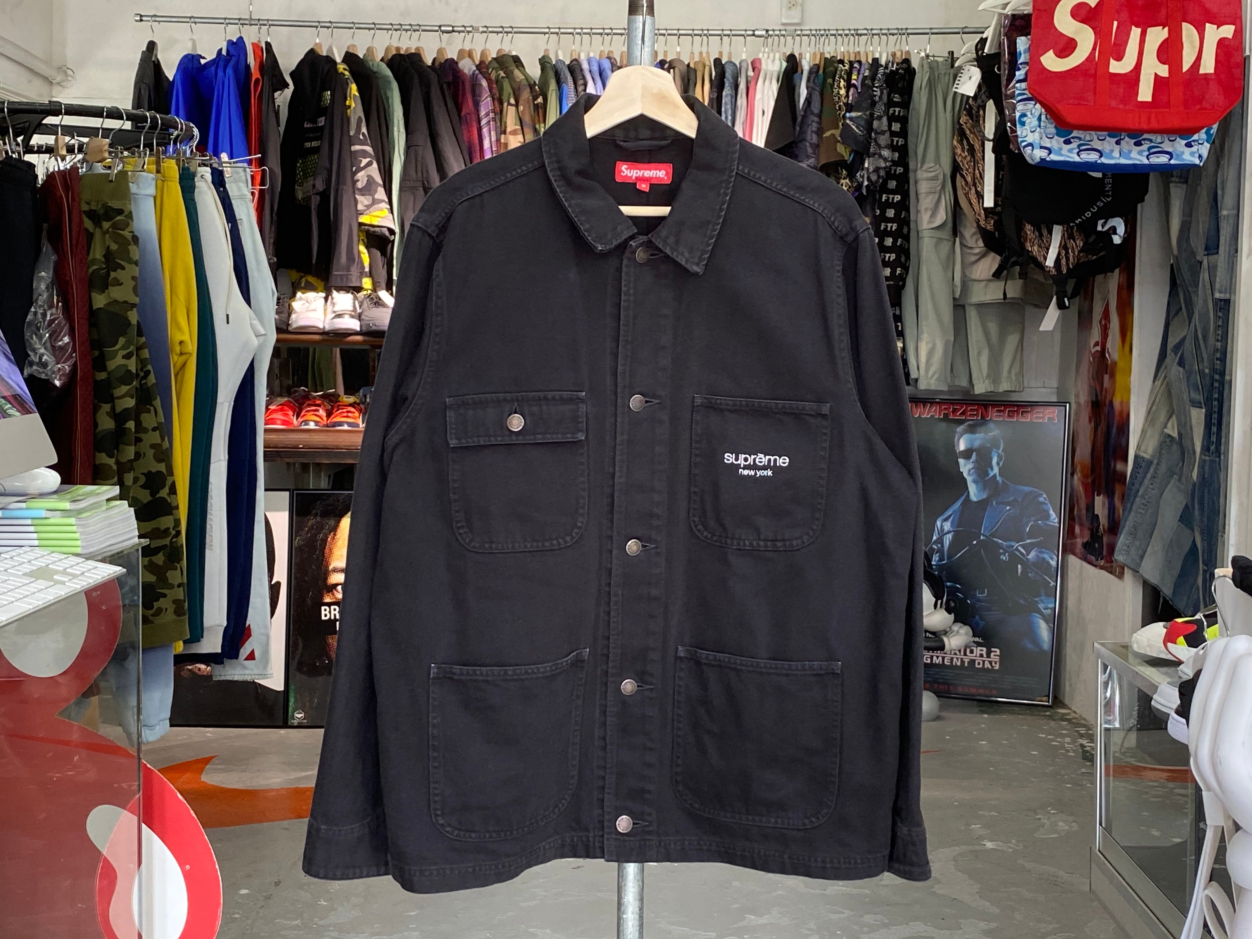 シュプリームSupreme Denim Chore Coat