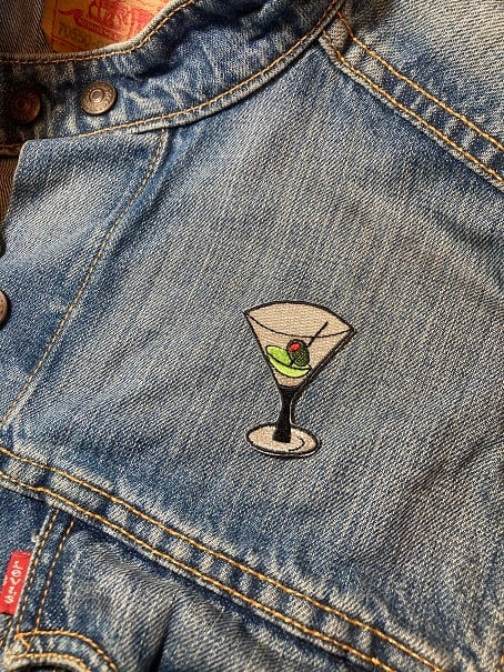 アメリカン ワッペン マティーニ アップリケ・パッチ FD0540