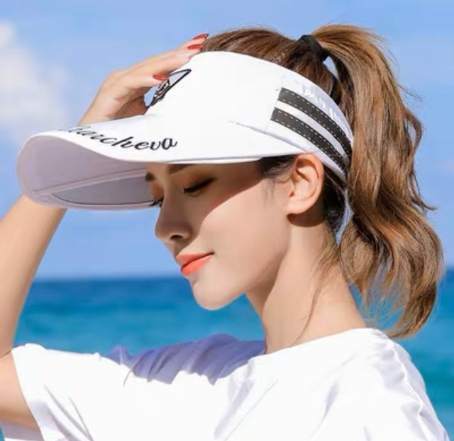 サンバイザー カジュアルキャップ