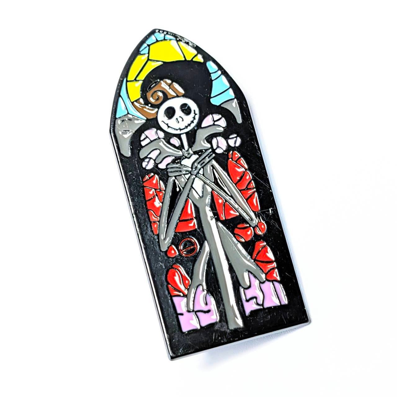 送料無料！ ★ピンズ PINS★ピンバッジ 【 ナイトメアー・ビフォア・クリスマス 】 ジャックスケリントン〚アメリカン雑貨 アメトイ〛
