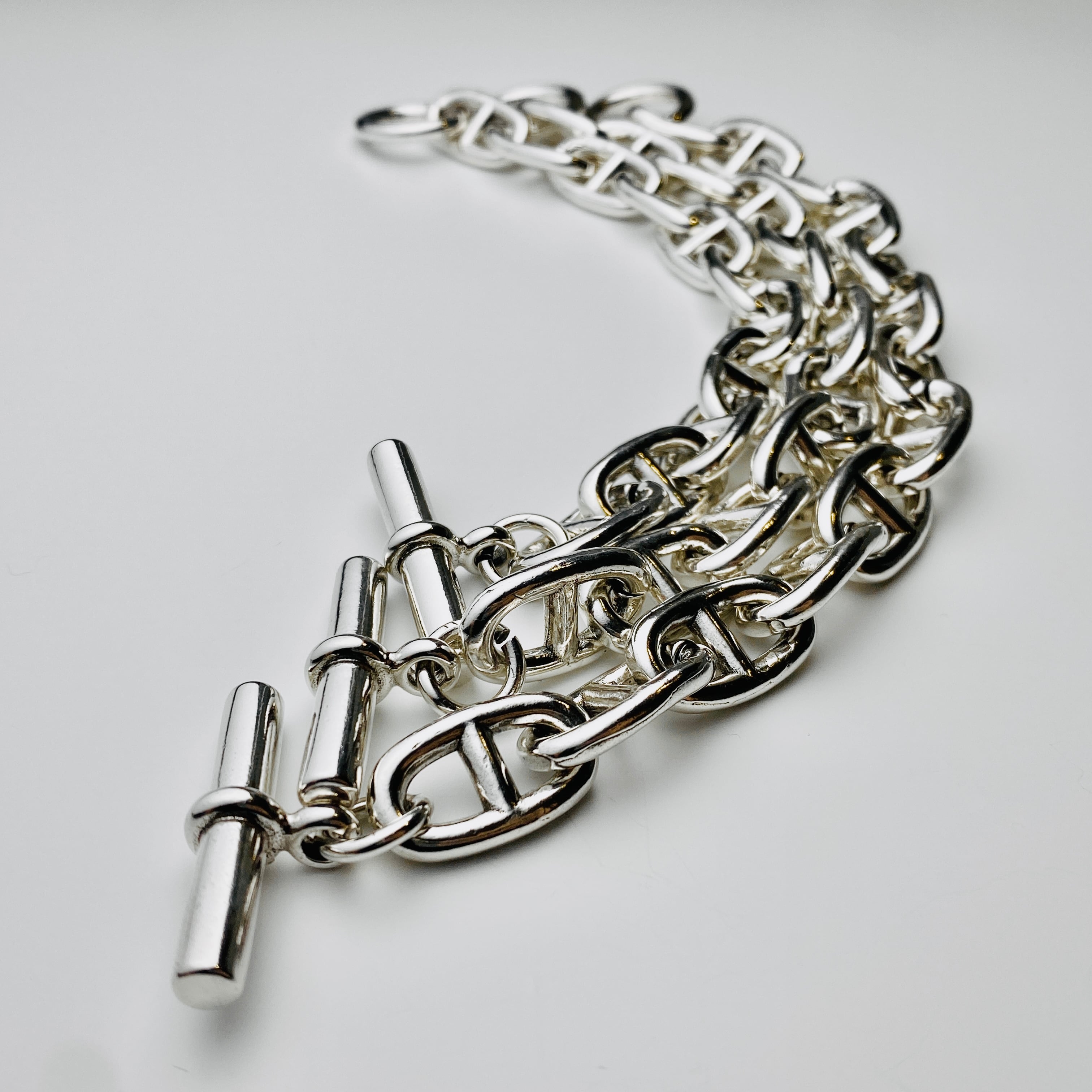 送料関税込【AMY O】Thick Link Chain ブレスレット☆ 国内発♪ 人気No.1】Thick Anchor Chain Bracelet #345 | NOEL