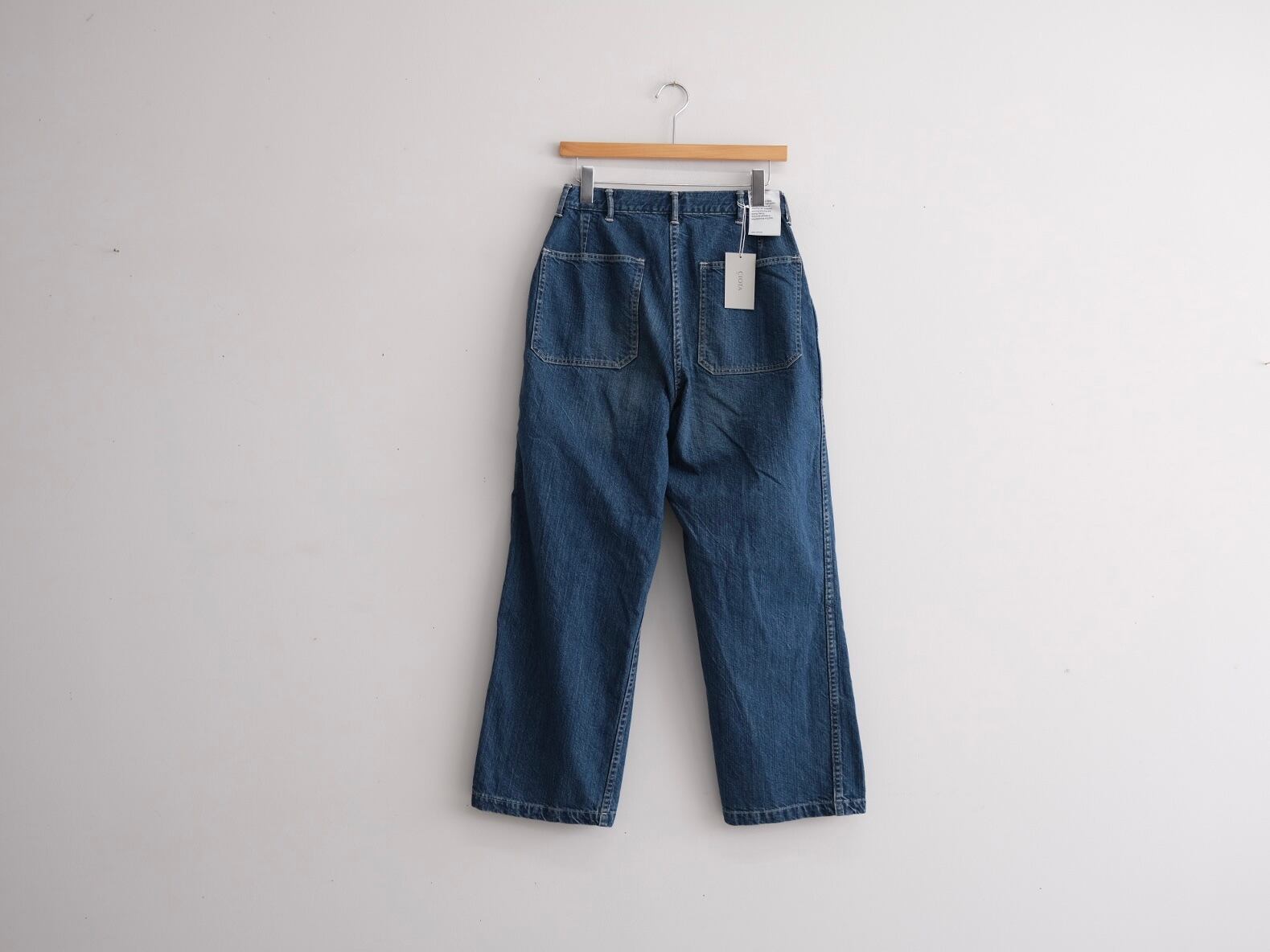 CIOTA”11.5oz DENIM BAKER PANTS MID BLUE-D” | Lapel online store