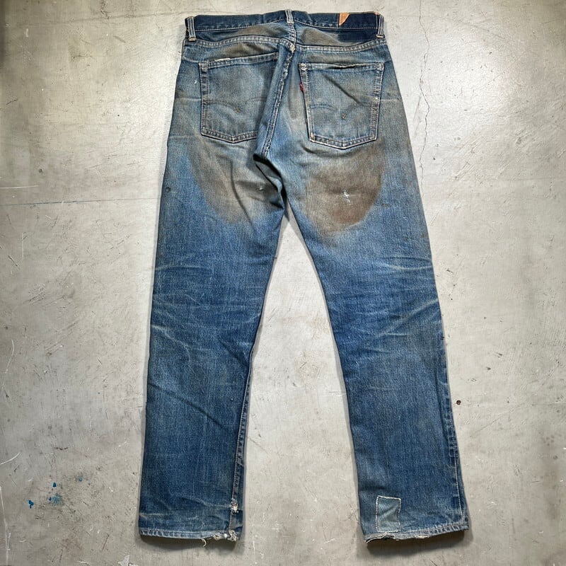 60's LEVI'S リーバイス 505 Big E デニム 刻印K セルヴィッジ V