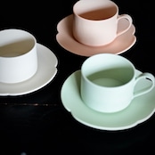 MUMCA 丸谷牧子 作 クローバー カップ&ソーサー Clover Cup & Saucer / 2104400000313