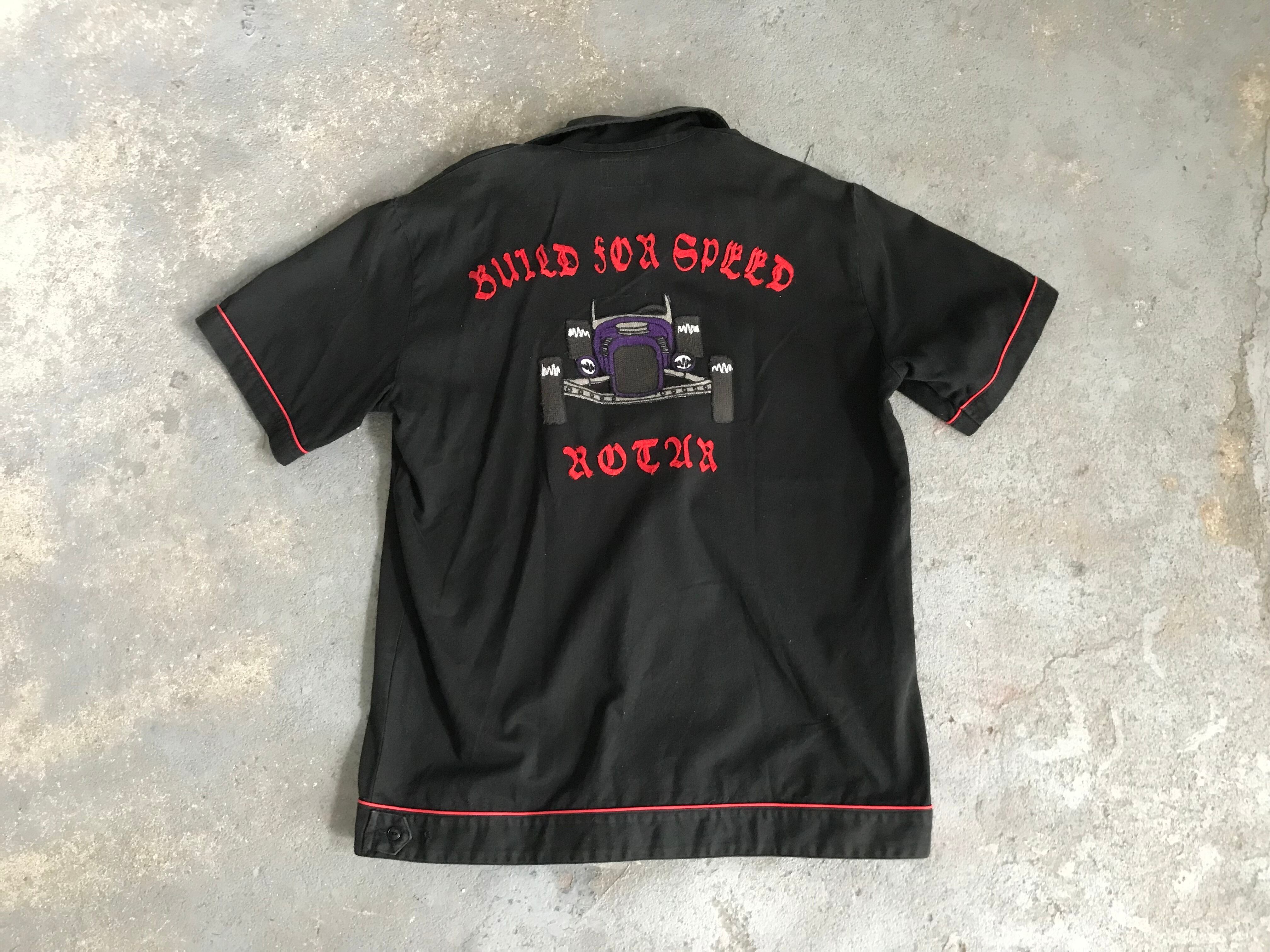 ROTAR embroidery bowling shirt