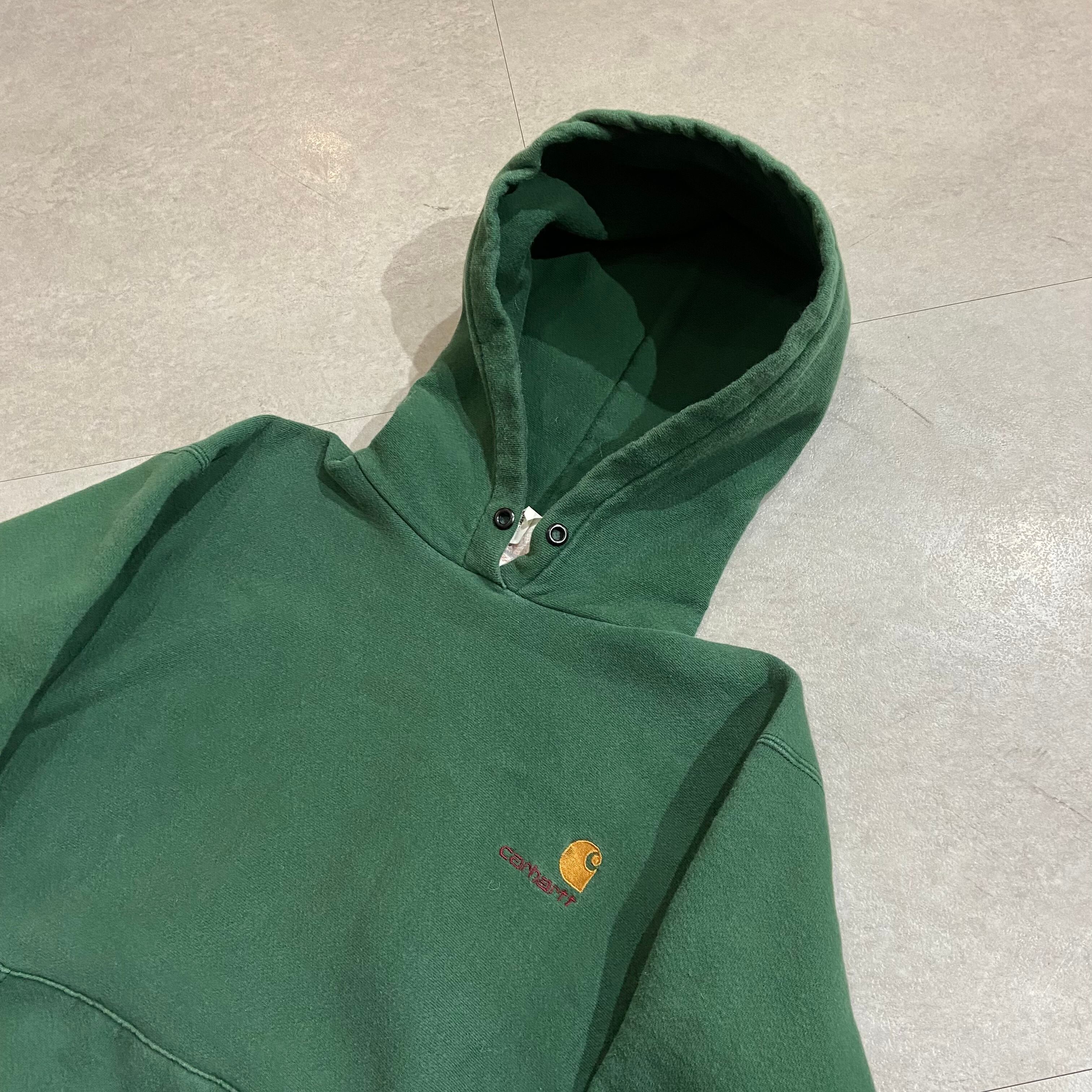 USA製 90年代 size : M 【 Carhartt 】カーハート ロゴスウェット ...